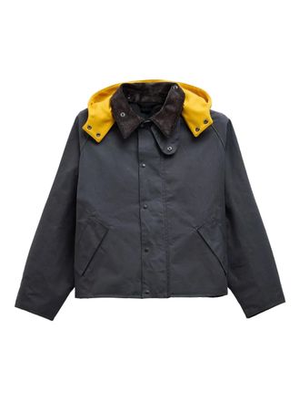Barbour single-breasted jacket - Black
