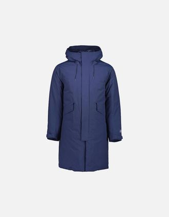 C.P. Company Mens Micro-M Down Parka - Navy - Size: 38/Regular