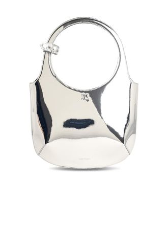 Courr&egrave;ges Courreves Holy Mirror Silver Lear Tasche