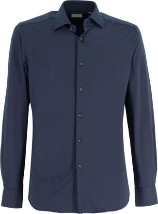Xacus Casual Shirts, male, Blue, Size: 2XL Active-Shirt for Dynamic Lifestyle