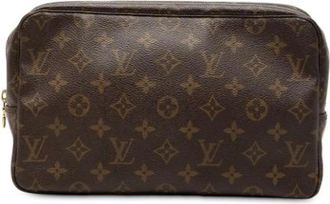 Louis Vuitton Pre-owned Clutches, female, Brown, Size: ONE SIZE Pre-owned Fabric Clutch