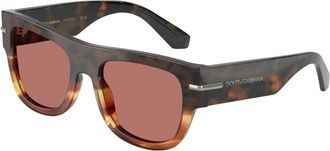Dolce & Gabbana DG4484F Asian Fit 3438M6 Mens Sunglasses Tortoiseshell Size 54