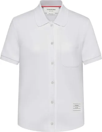 Thom Browne Off White Relaxed Shirt