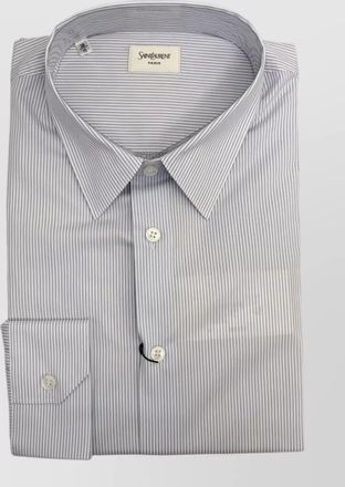 Saint Laurent striped cotton shirt