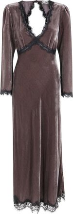 Rixo Mujer, Vestidos, Marrón, Talla: M