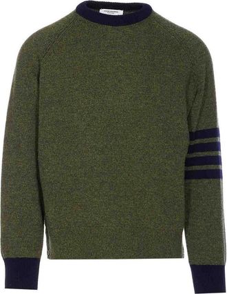 Thom Browne Green Sweater