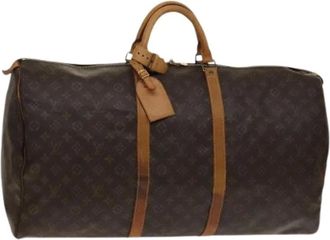 Louis Vuitton Pre-owned Weekend Bags, female, Brown, Size: ONE SIZE Pre-owned Vintage Weekend Bag