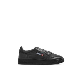 Autry Medalist Low Sneakers - Heren - Sneakers - Zwart - 45 EU - Katoen - Schoenen