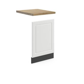 Vicco Panel Frontal R-line, Blanco Casa De Campo, 45 Cm, Et Roble
