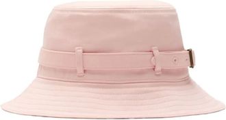 Burberry Cappello bucket in gabardine - Rosa