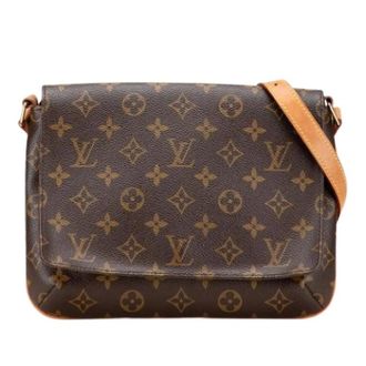 Louis Vuitton Pre-owned Cross Body Bags, female, Brown, Size: ONE SIZE Pre-owned Vintage Cross Body Bag