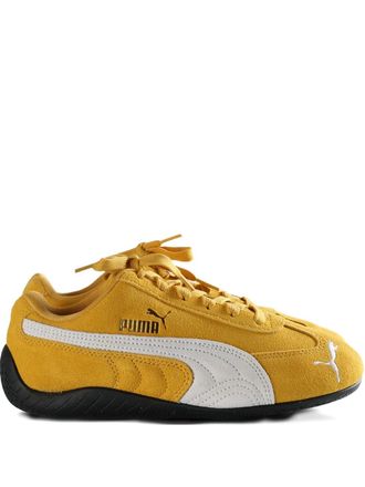 Puma Speedcat OG sneakers - women - Leather/Rubber/Fabric - 7 - Yellow