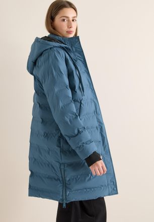 Cecil Steppmantel CECIL, Damen, Gr. XXL (46), moonstone blau, Steppware, Obermaterial: 100% Polyester. Futter: 100% Polyester. Wattierung: 100% Polyester, u