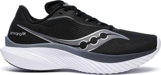 Saucony Womens Kinvara 15 Running Shoes In Black/white