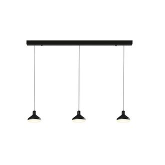 Netlighting Antaras 3 Light Linear Bar Pendant 24W LED 3000K 1770lm Black