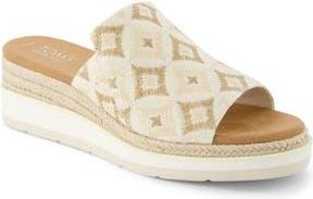 Toms Margo Espadrille Wedge Slide Sandal in Natural at Nordstrom Rack, Size 7.5