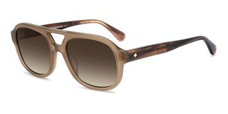 Kate Spade New York Edie 2/G/S Asian Fit HR3/HA Womens Sunglasses Brown Size 54