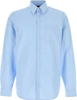 Gucci Light Blue Poplin Shirt