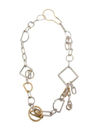 Balenciaga 2020s chain necklace - women - Metal - One Size - Silver