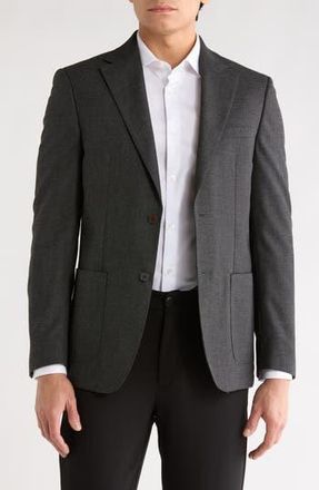 Calvin Klein Two-Button Sport Coat in Dark Brown at Nordstrom Rack, Size 46 Regular