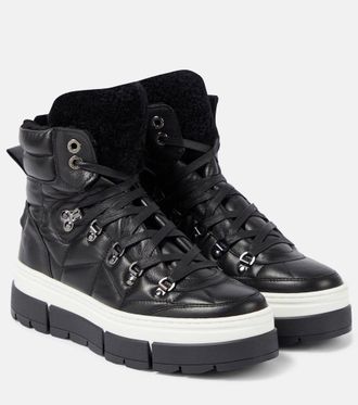 Bogner Vaduz shearling-lined leather boots