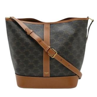 Celine Pre-owned Borsa a Secchiello Piccola Triomphe - - Pre-owned - Donna - Marrone - ONE SIZE