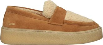 Blackstone Schoenen, Dames, Bruin, 38 EU, Wol, Enjar Katta - El 416 - Slip-ons