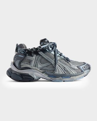 Balenciaga Mens Mesh Runner Sneakers