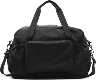 Generic Compatible For Large Capaci ort Trip Travel Bag Dry Wet Separation Sports Fitn Storage Lage(Black)