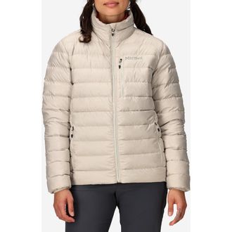 Marmot Highlander Quilted 700 Fill Power Down Puffer Jacket in Birch Bark at Nordstrom, Size X-Large
