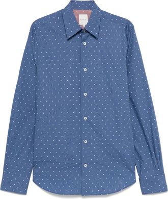 Paul Smith Camicia a pois - Blu