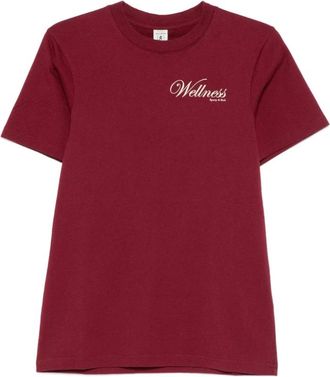 Sporty & Rich Mujer, Camisetas, Rojo, Talla: S