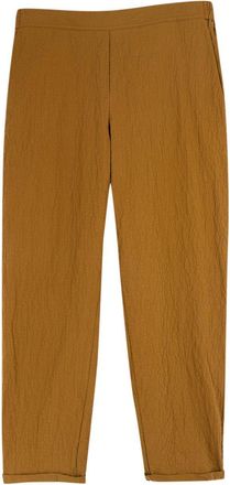 Momoni Mustard Linen Idaho Pants Size XL