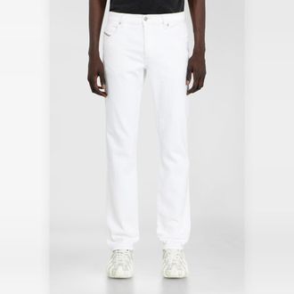 Diesel Slim Jeans Regular Waist 1993 D-Vyl, White, Button fly