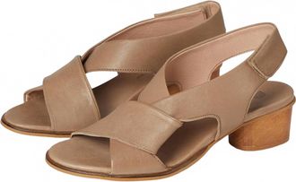 Eric Michael Womens Isla Heeled Sandal In Taupe