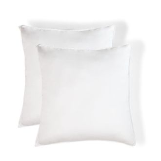 Febronie Funda de almohada (x2) algod&oacute;n blanco 65x65