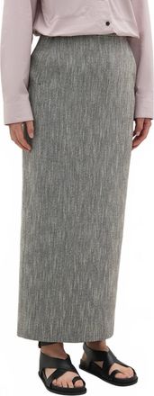 A.Emery Innes Classic Pencil Skirt In Black/white