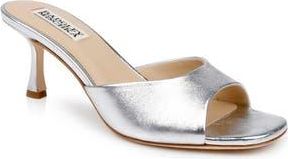 Badgley Mischka Draya Sandal in Silver Leather at Nordstrom Rack, Size 6