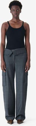 Iro Cruze Pants in Dark Grey at Nordstrom, Size 40 Eu
