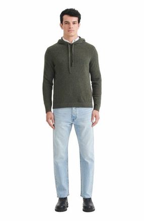 Naadam Off-Duty Cashmere Hoodie in Olive at Nordstrom, Size X-Small