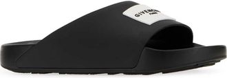 Givenchy Womens Slide Black Rubber