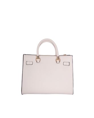Liu Jo Womens Handbag Manh Cream Polyurethane Handbags Hand Bags