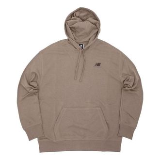 New Balance Uni-ssentials French Terry Hoodie Asia Sizing Brown UT21500-MS