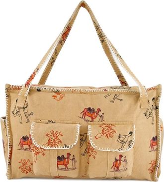 Baziszt Borsa tote Lavie con stampa e tasche - Marrone