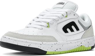 Etnies Loot Mens Shoes White/Black/Green : 11.5 D - Medium, Suede