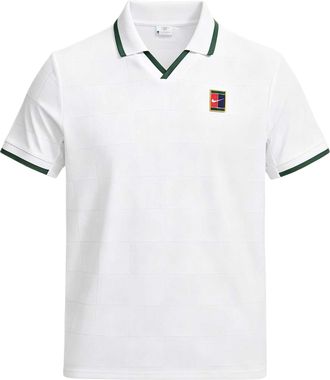 Nike Court Slam Dri-FIT ADV Polo Shirt Asia Sizing White IB1025-100