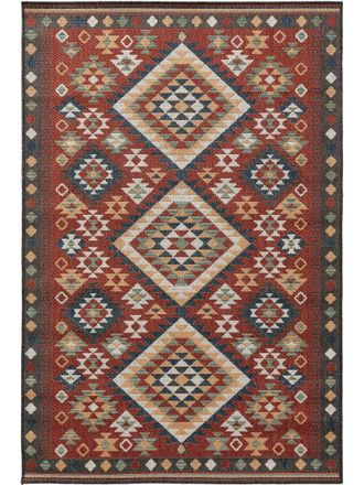 benuta Alfombra de exterior & interior rojo 120x170