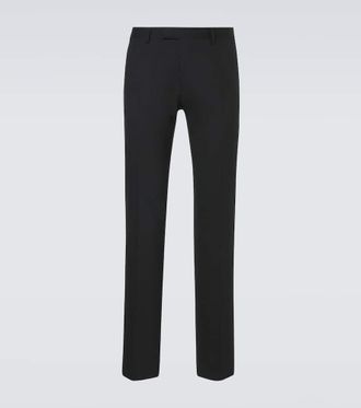 Lardini Wool tuxedo pants