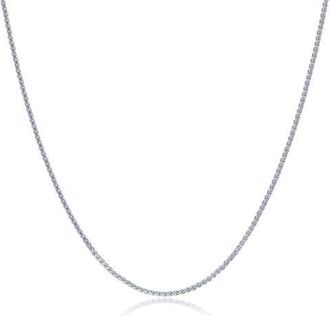 Lafonn Cypress Chain Necklace in Silver at Nordstrom, Size 18