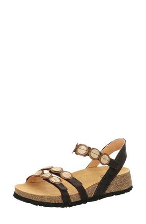 Think Koak Ankle Strap Sandal in Espresso/kombi at Nordstrom, Size 10-10.5Us
